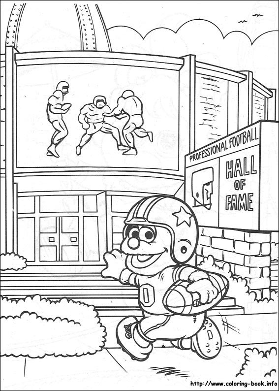 Muppet Babies coloring picture